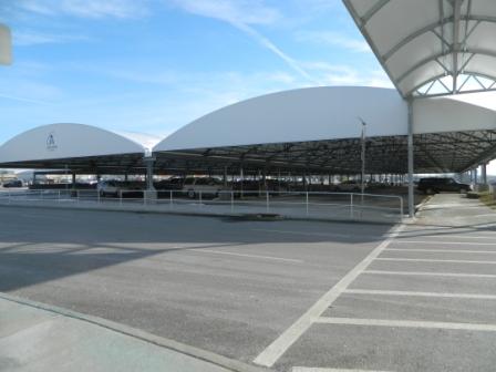 Akron Canton Airport Entrance Road - Projects - Hammontree and Associates - covered_parking_for_web